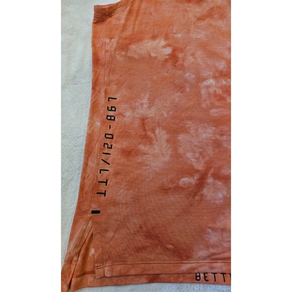 Lululemon Men's Small Orange Always Agile Tank Spray Dye - Picture 3 of 9